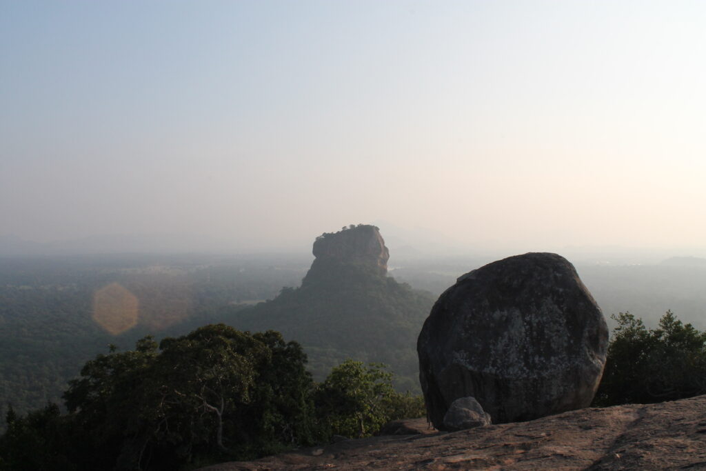 Lion's rock from Pidurangala