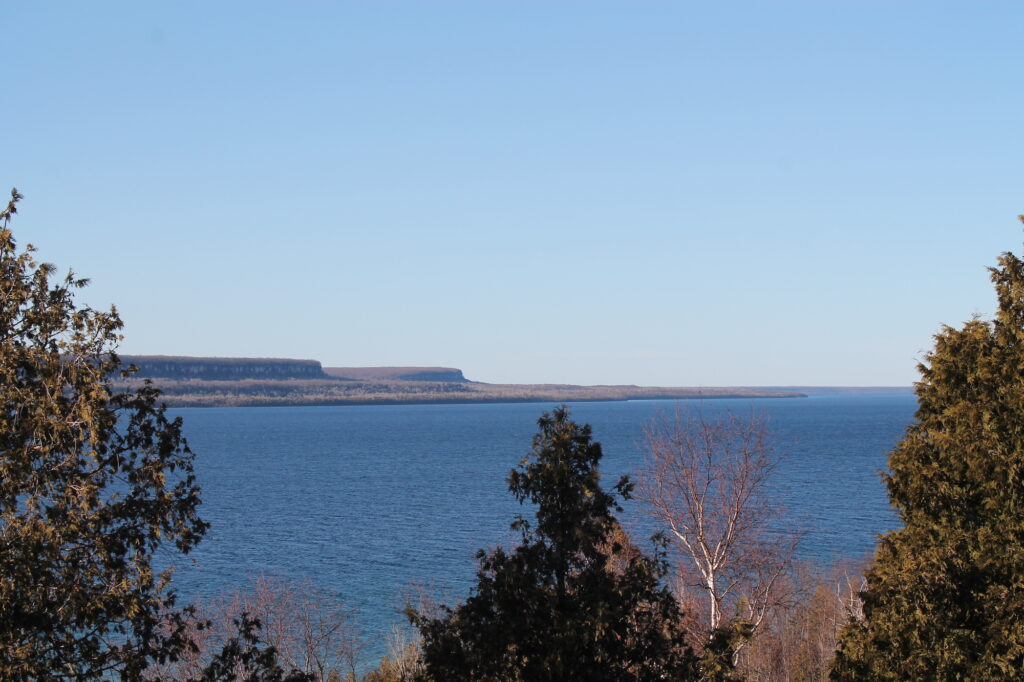 View of Bruce Peninsula from Grey Rd 1