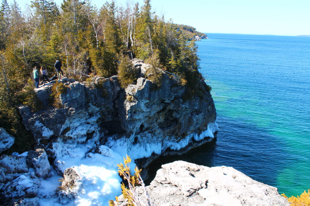 bruce peninsula the grotto indian cove